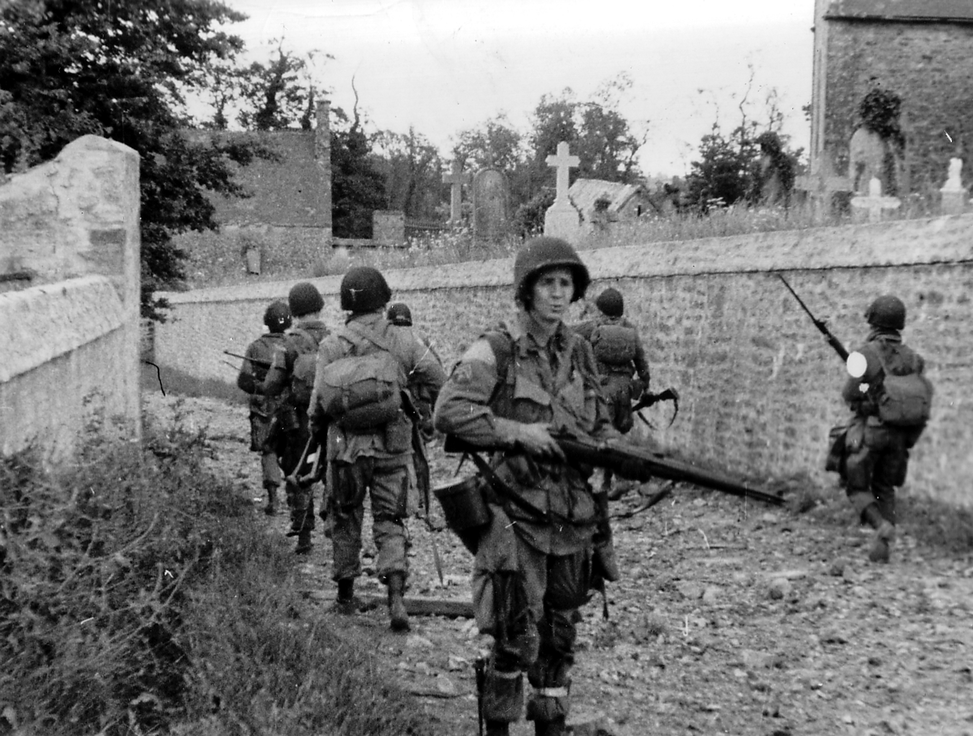 US soldiers at StMarcouf